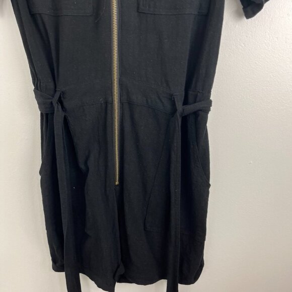 Jackson Rowe Black Zip Coretta Romper - Picture 3 of 8